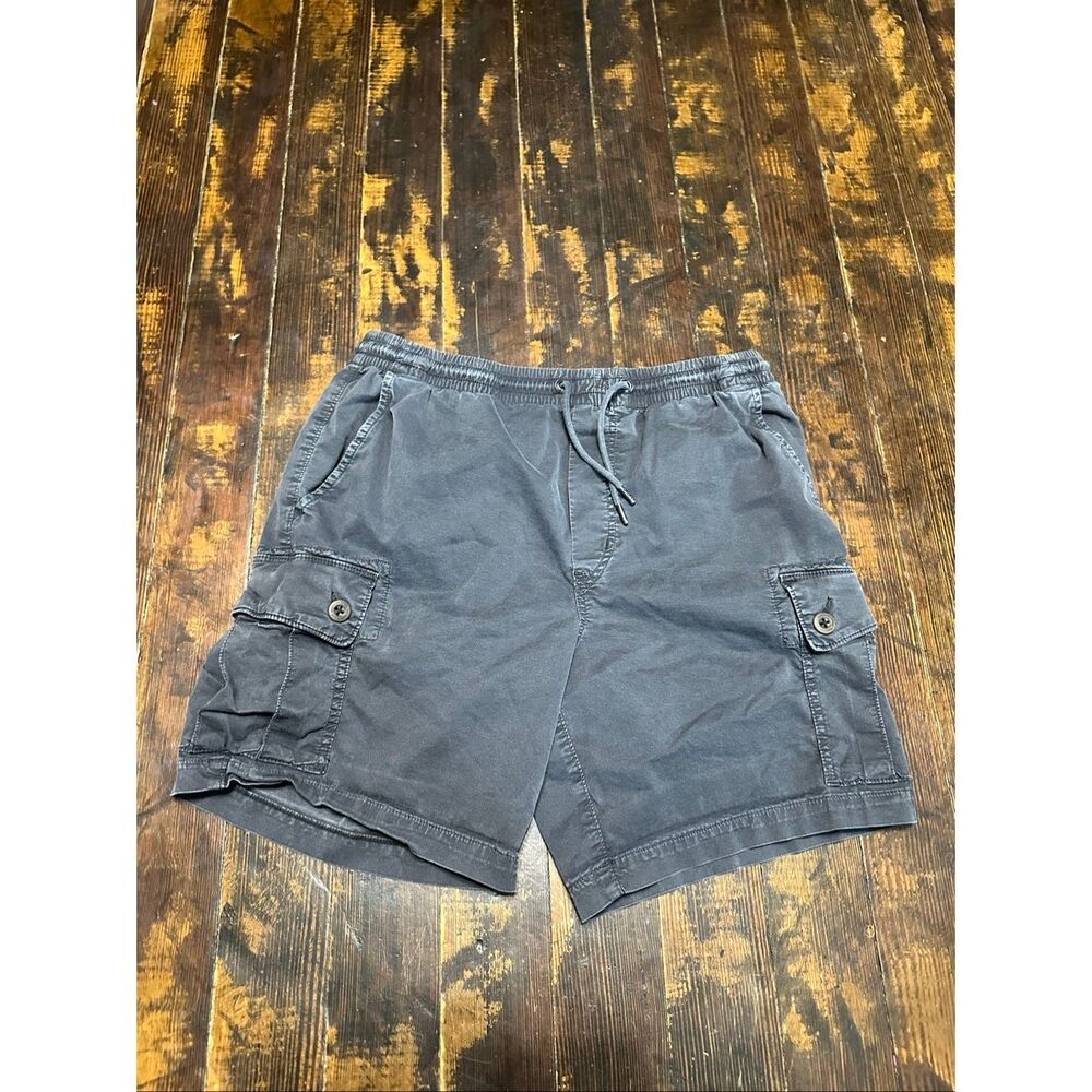 American Eagle classic flex gray m drawstring waist shorts